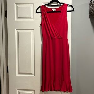 London times hot pink dress